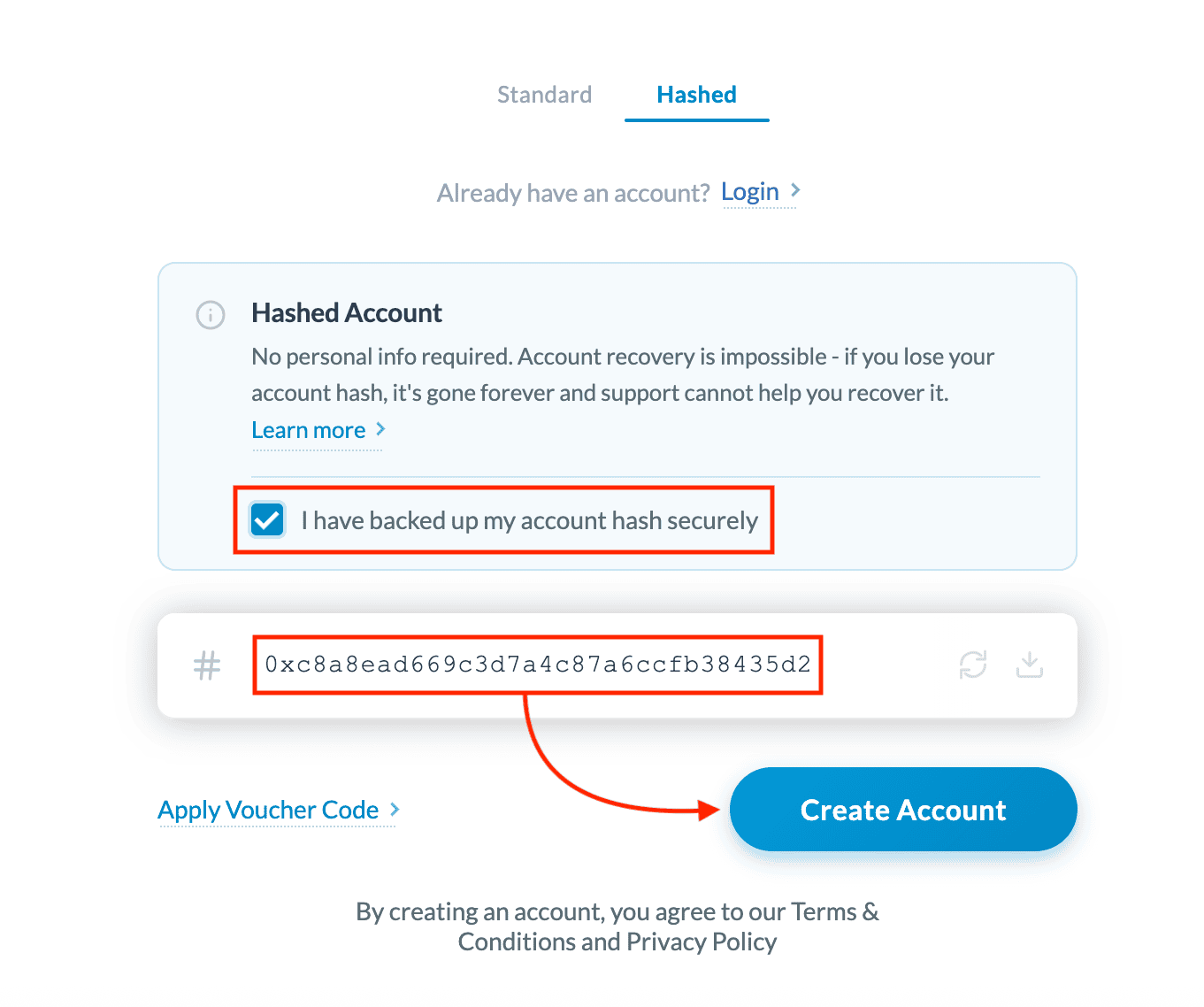 Create sequence